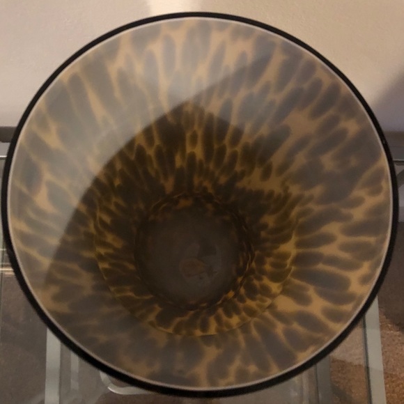 Momo Panache Glass Vase Brown Poland Large 12” - Picture 4 of 7